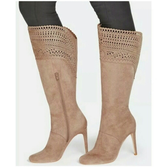 Berllina Taupe Boots - Picture 6 of 8